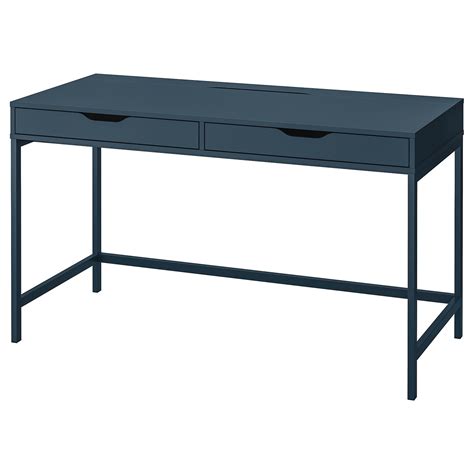 Price as marked. . Ikea blue desk